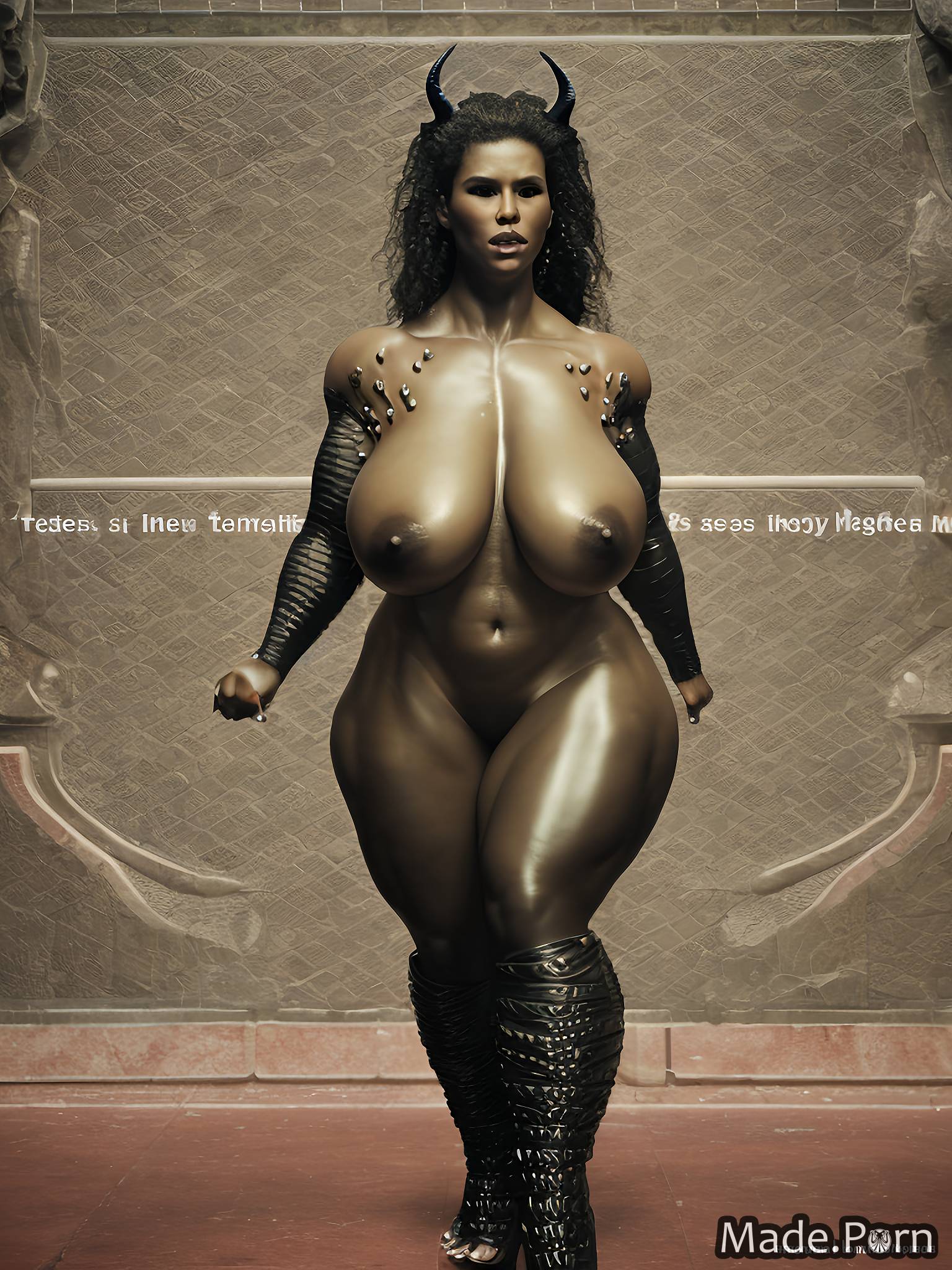 thick big hips bikini woman thick thighs dragon scales cyberpunk
