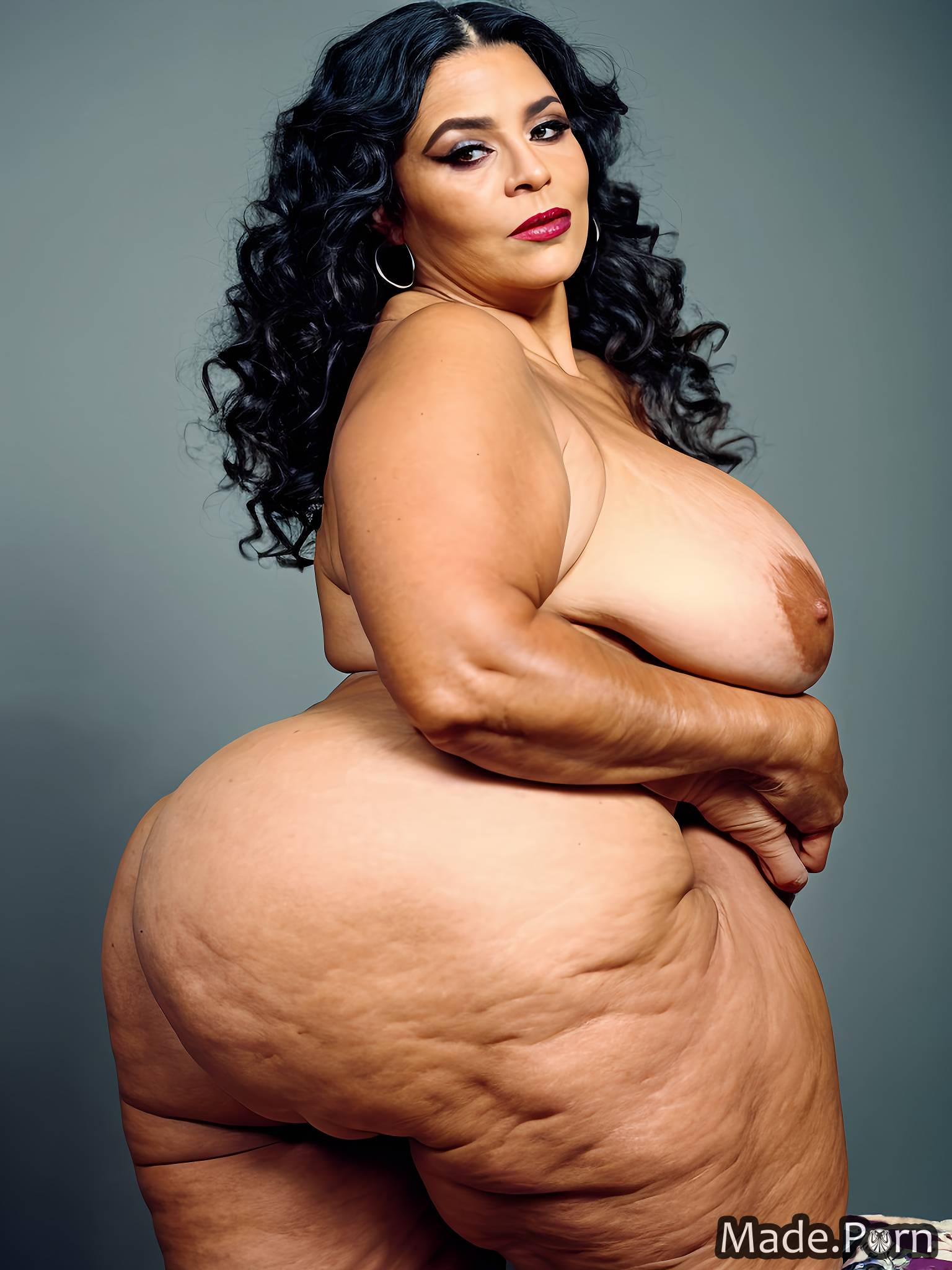 big hips seduction 80 fat public library woman brunette