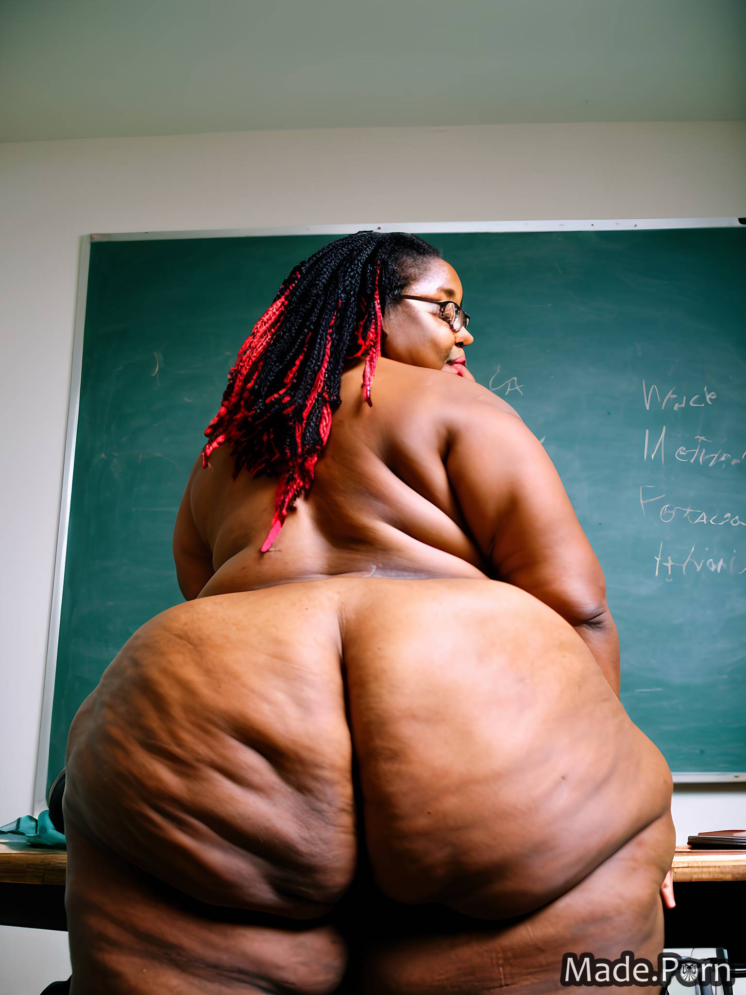 thighs standing woman nude classroom sideview thick thighs