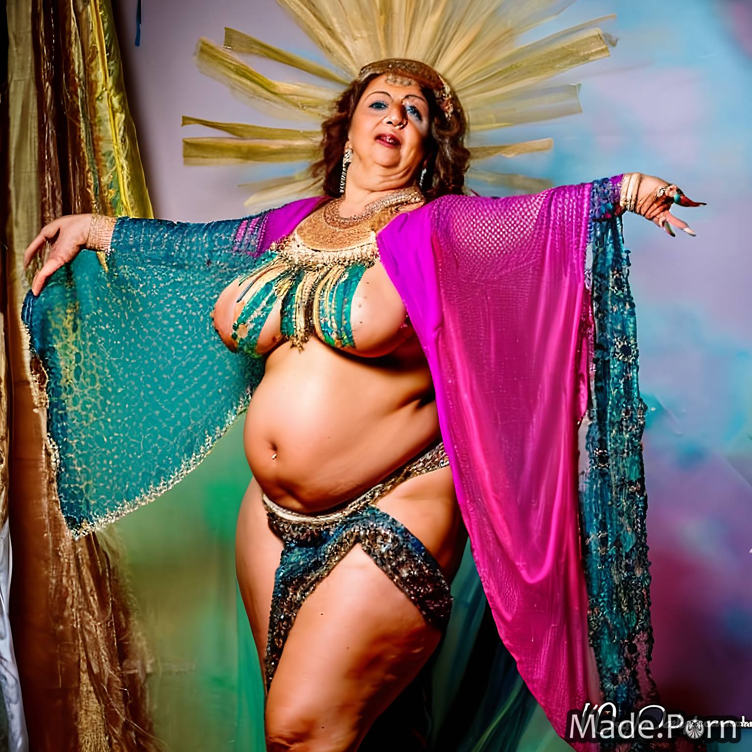 arabic belly dancer chubby photo 80 gigantic boobs