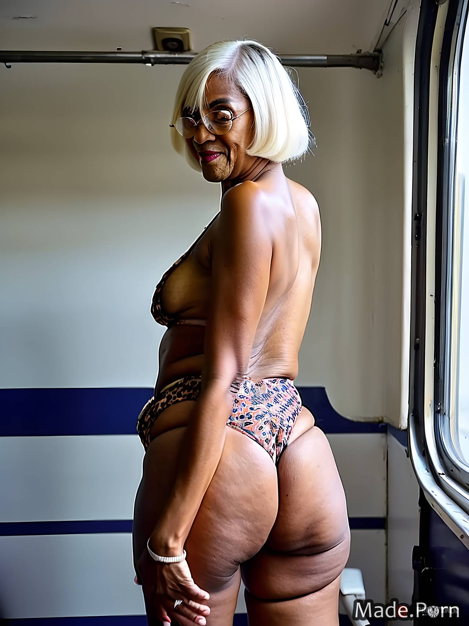 80 long legs slutty train nigerian tanned skin cinematic