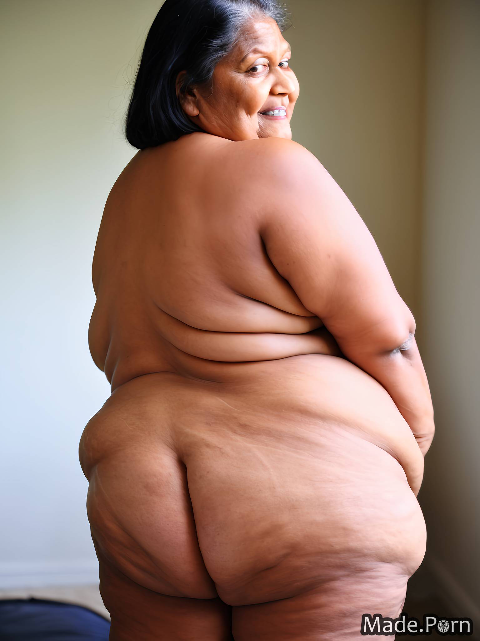 fat straight hair chubby slutty thick thighs photo studio big hips