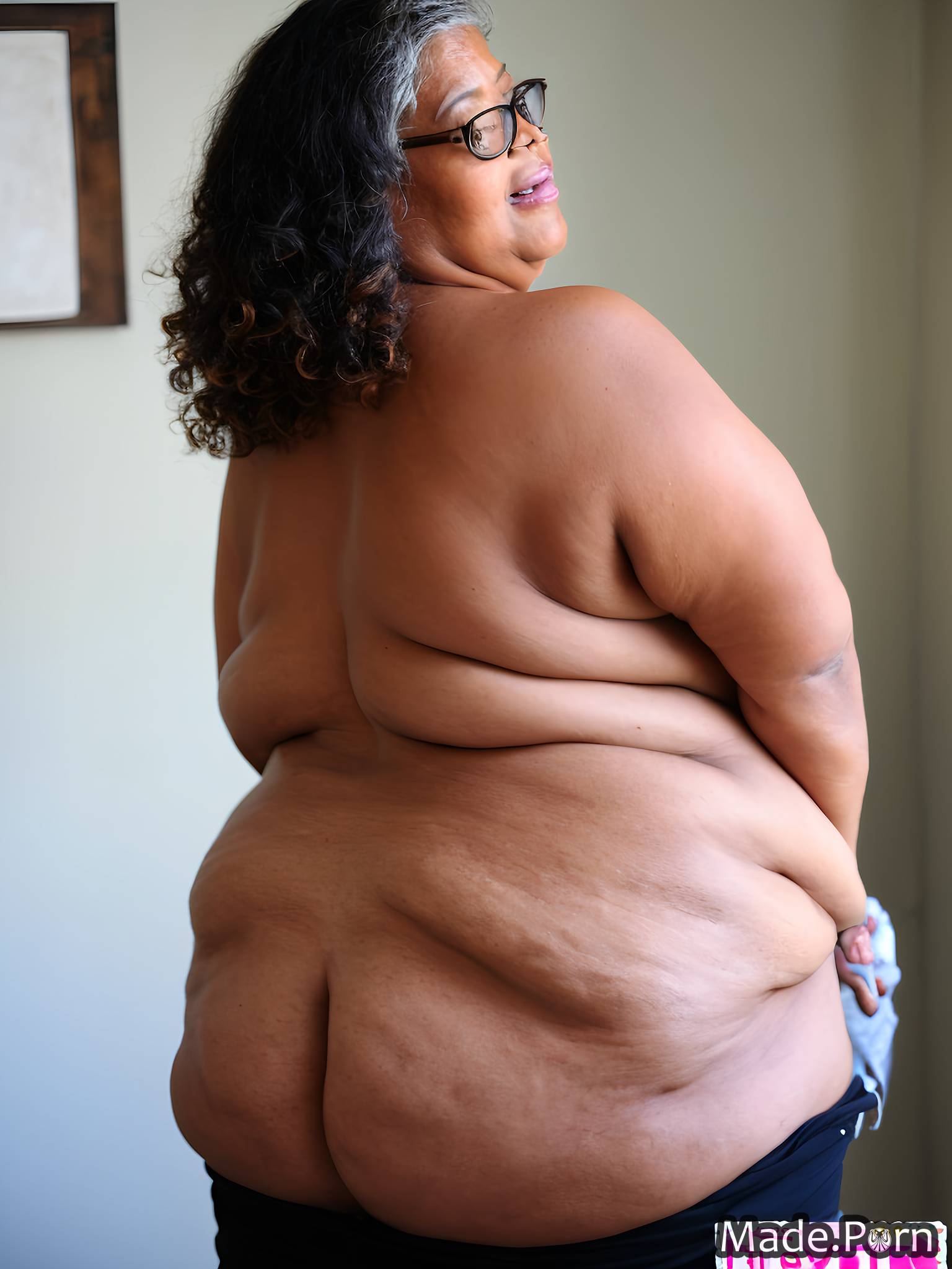 big hips thick thighs short bimbo curly hair 80 woman